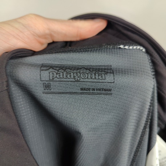 Patagonia Wind Shield Pants Womens Medium Black Performance Gorpcore Outdoors - Picture 8 of 11